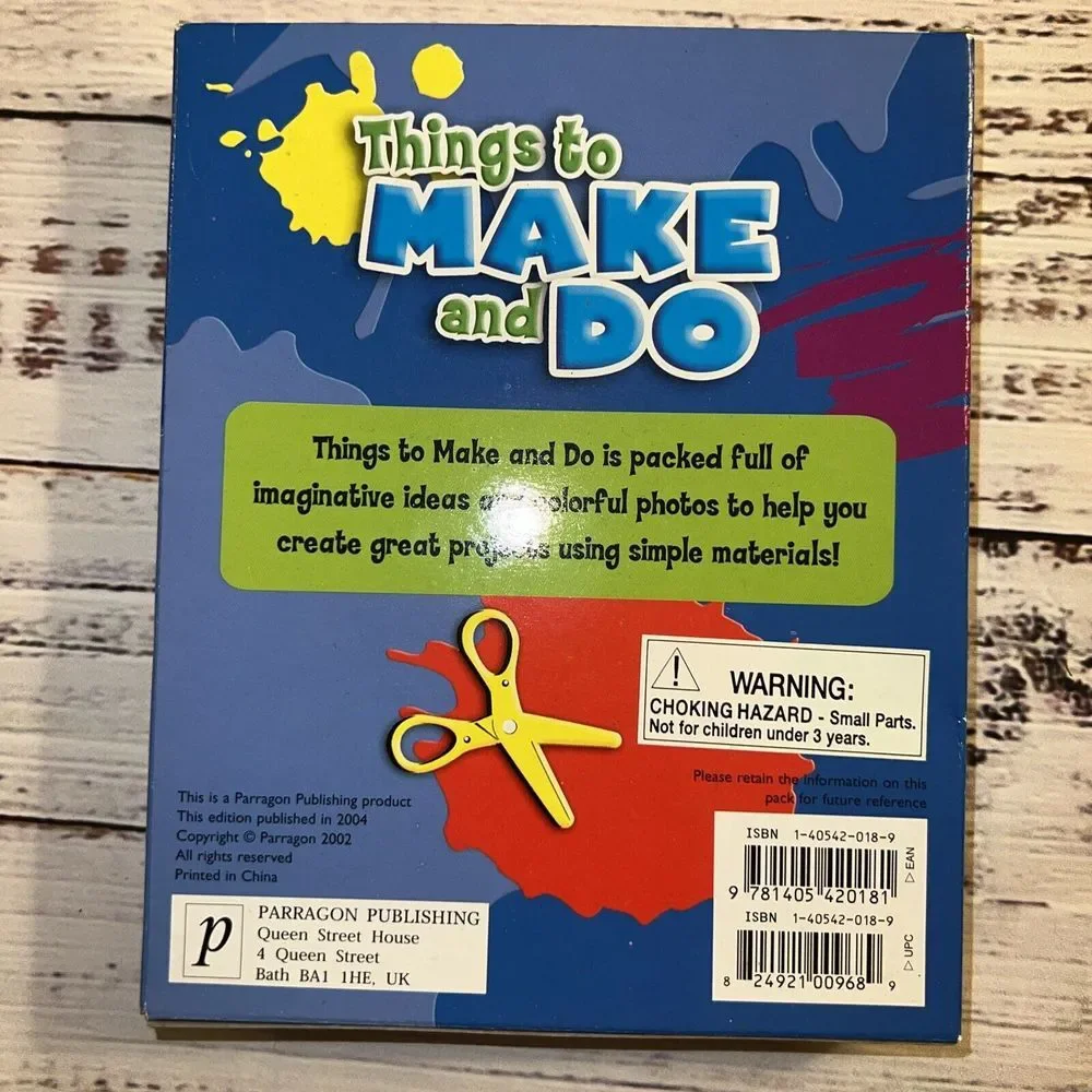 My Box of Beads, Paper Planes, Things To Make‎ And Do Books & Craft Activity